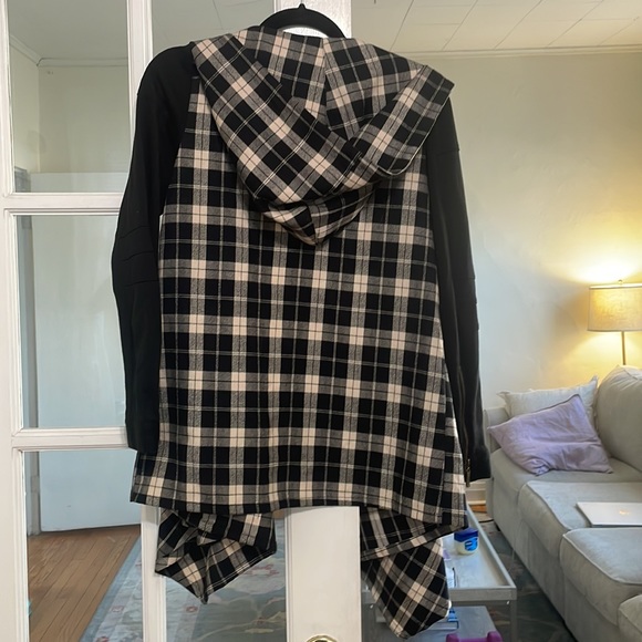 Maude white and black plaid jacket - Picture 2 of 2